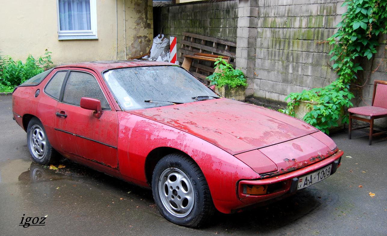 Латвия, № AA-1009 — Porsche 924 '76-88