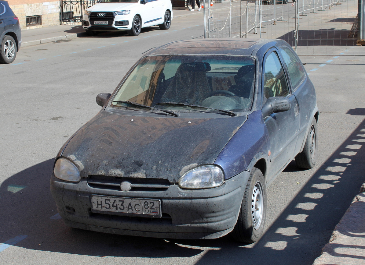 Крым, № Н 543 АС 82 — Opel Corsa (B) '93-00