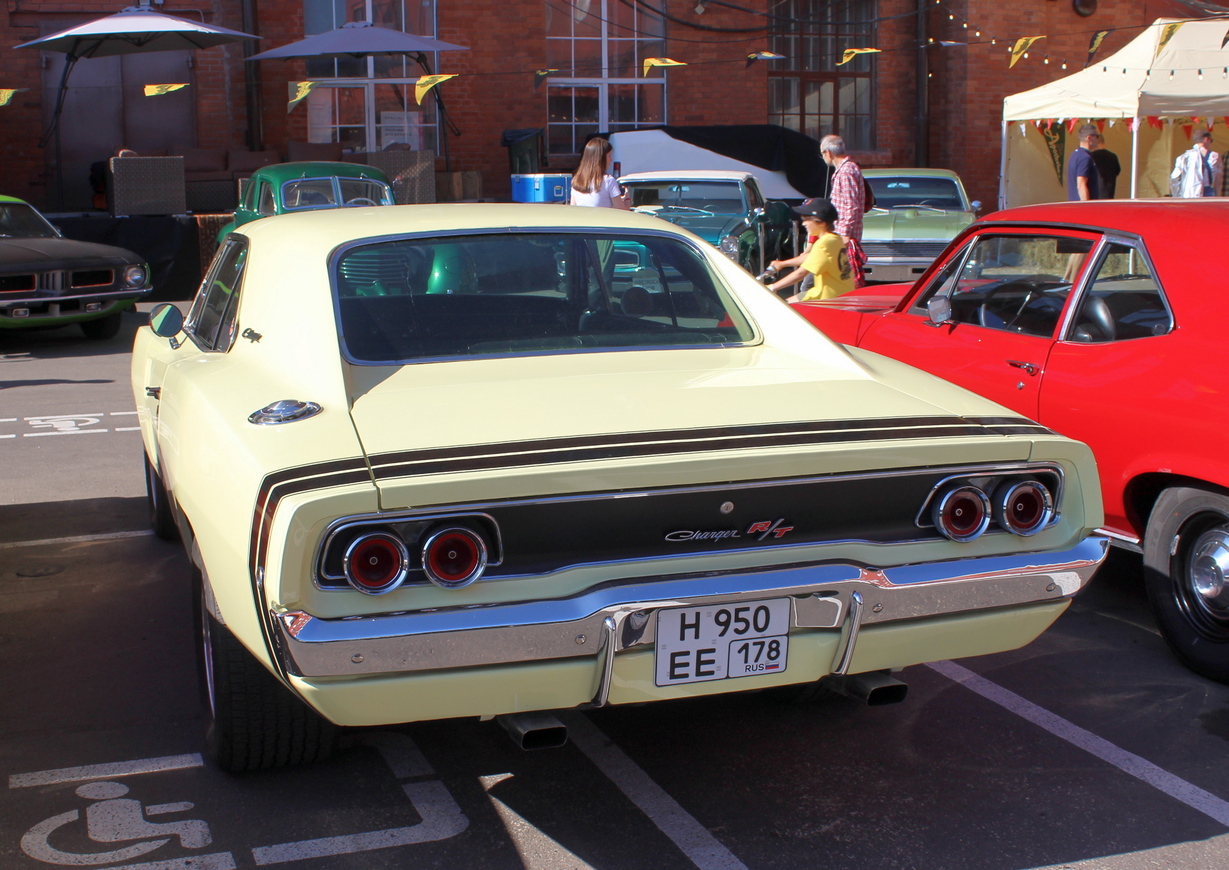 Санкт-Петербург, № Н 950 ЕЕ 178 — Dodge Charger (2G) '68-70; Санкт-Петербург — Ежегодная выставка классических и кастомных автомобилей и мотоциклов "Original Meet"