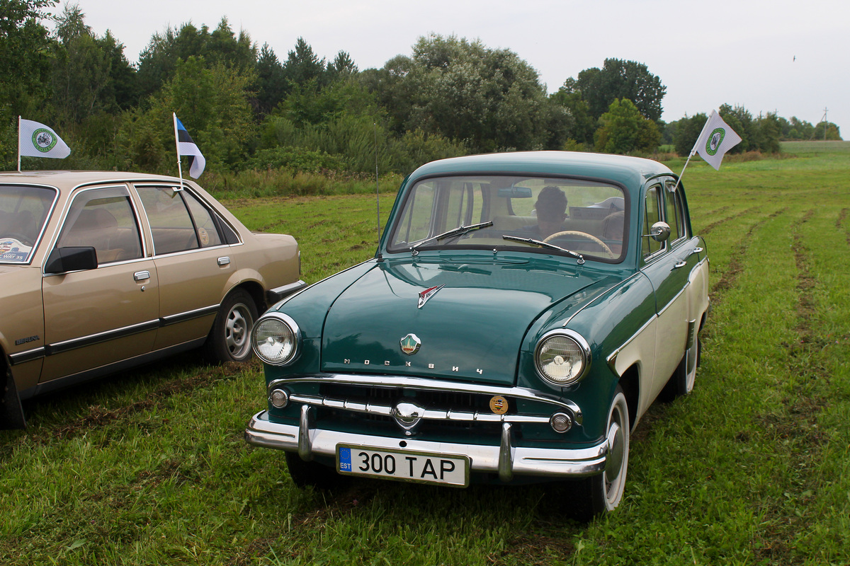 Эстония, № 300 TAP — Москвич-407 '58-63; Литва — Baltijos kelias 35