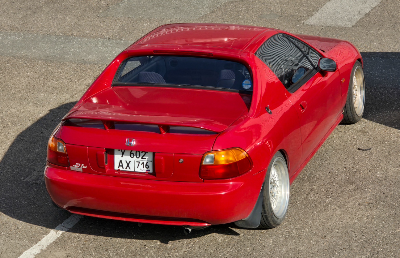 Татарстан, № У 602 АХ 716 — Honda CR-X (3G) '92-98