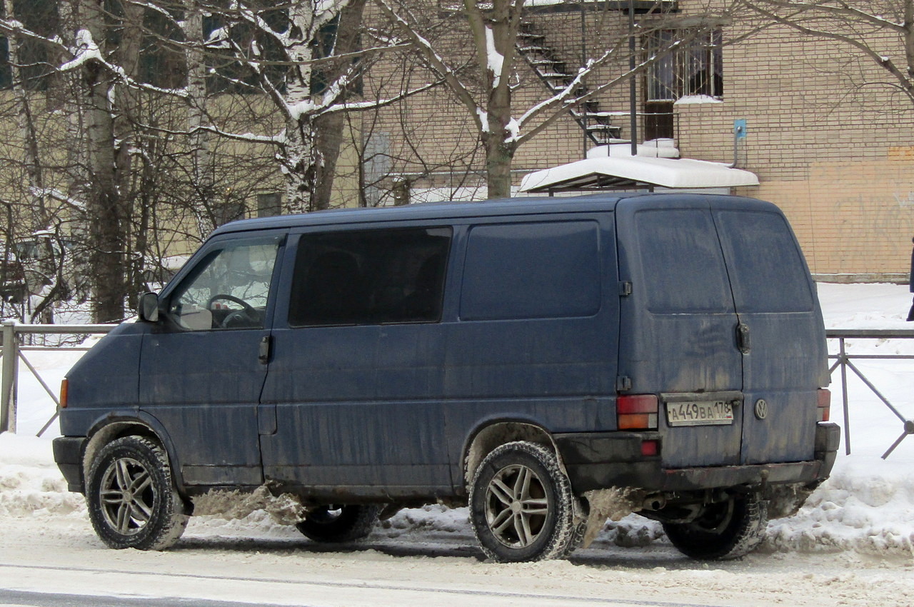 Санкт-Петербург, № А 449 ВА 178 — Volkswagen Typ 2 (T4) '90-03