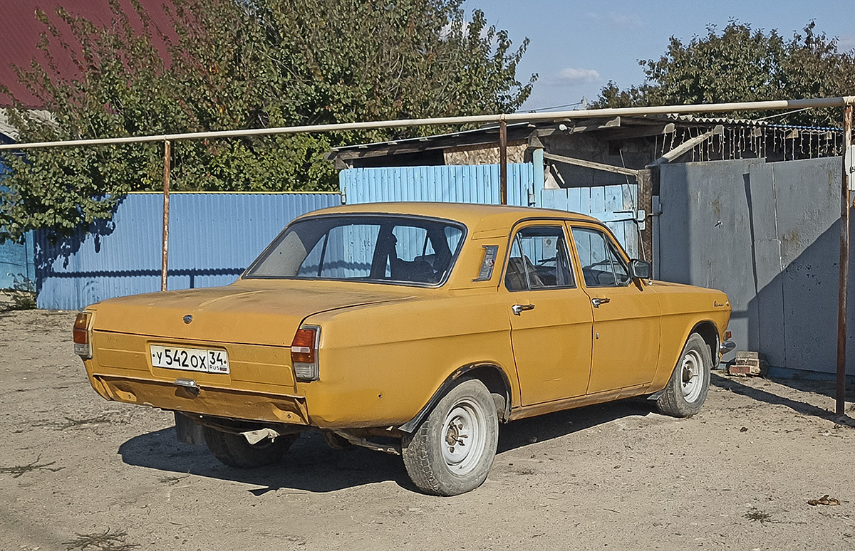 Волгоградская область, № У 542 ОХ 34 — ГАЗ-24 Волга '68-86