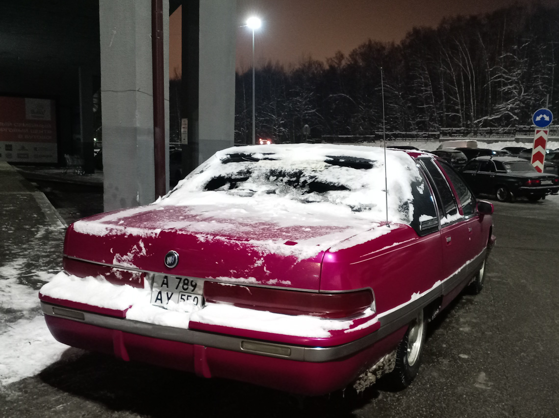 Московская область, № А 789 АУ 550 — Buick Roadmaster (8G) '91-96