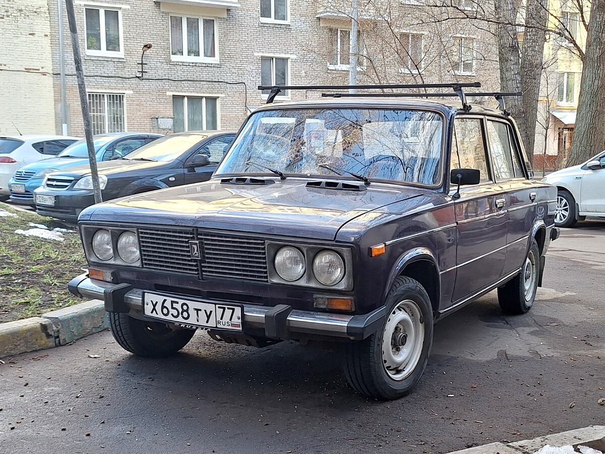 Москва, № Х 658 ТУ 77 — ВАЗ-2106 Жигули '75-06