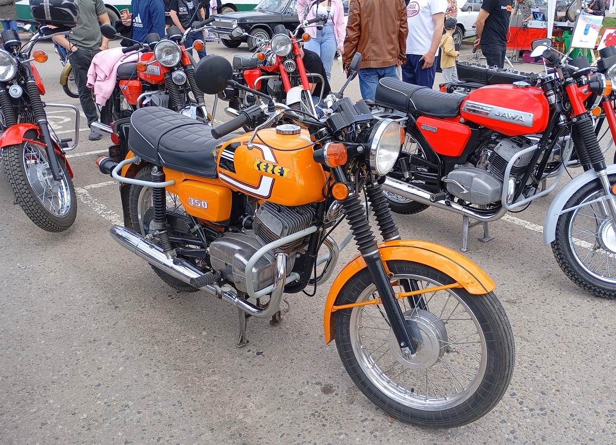 Тверская область, № 3183 АЕ 69 — Čezet 350 typ 472.5 '81-85; Тверская область — Открытие сезона 2025 Тверского ретро-клуба