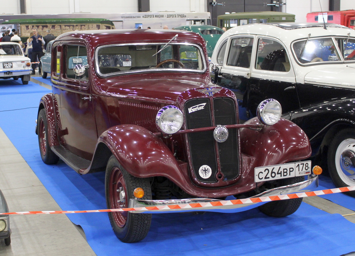 Санкт-Петербург, № С 264 ВР 178 — Hanomag Sturm Roadster '34-36; Санкт-Петербург — Олдтаймер-Галерея Ильи Сорокина
