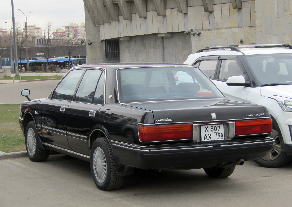 Санкт-Петербург, № Х 807 АХ 198 — Toyota Crown (S130) '87-91