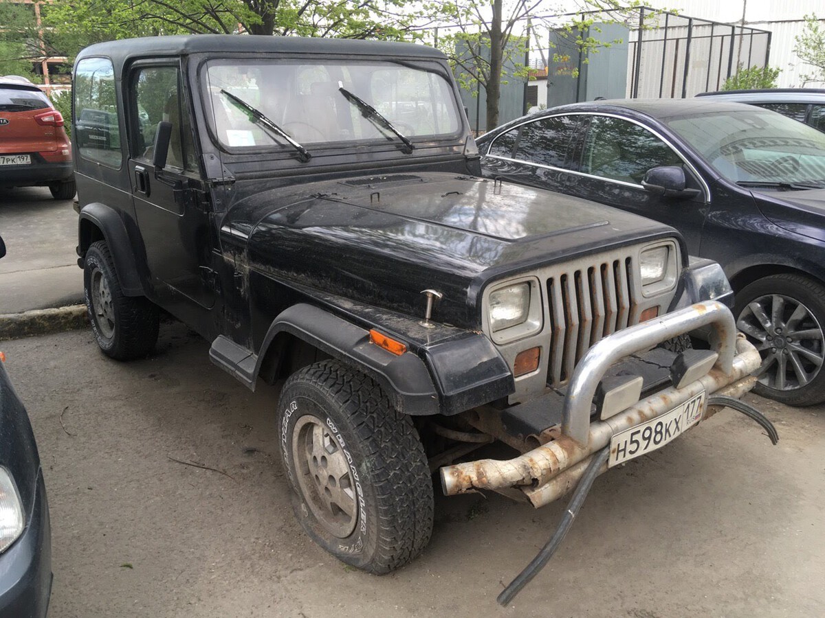 Москва, № Н 598 КХ 177 — Jeep Wrangler (YJ) '87-96