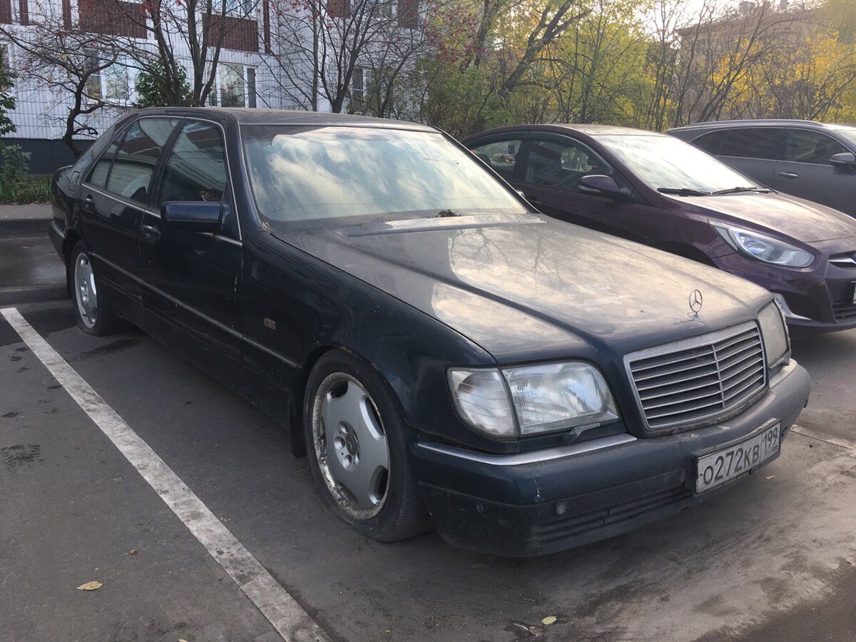 Москва, № О 272 КВ 199 — Mercedes-Benz (W140) '91-98