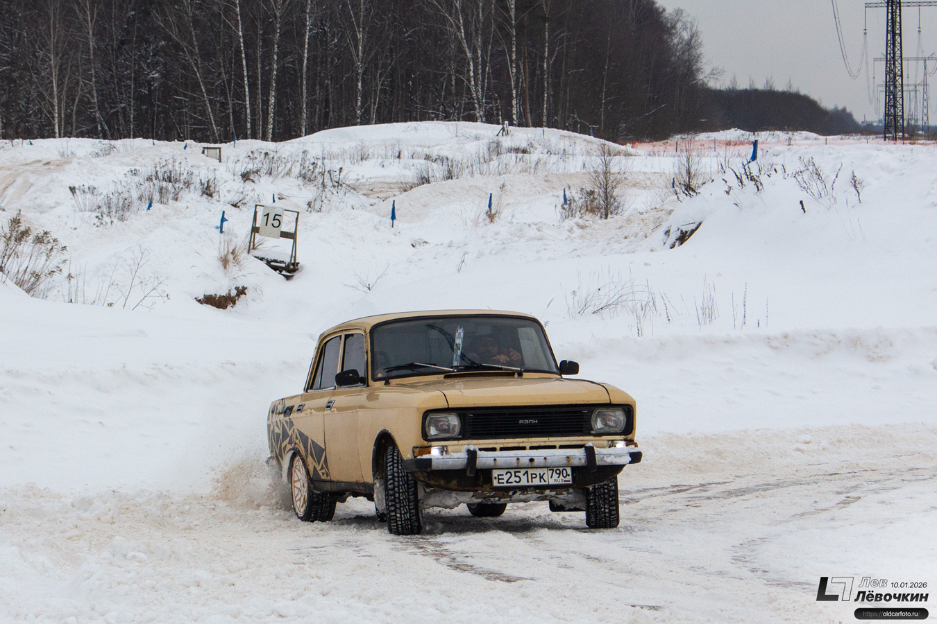 Московская область, № Е 251 РК 790 — Москвич-21406 '78-87
