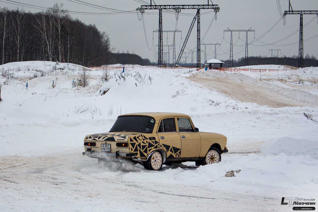 Московская область, № Е 251 РК 790 — Москвич-21406 '78-87