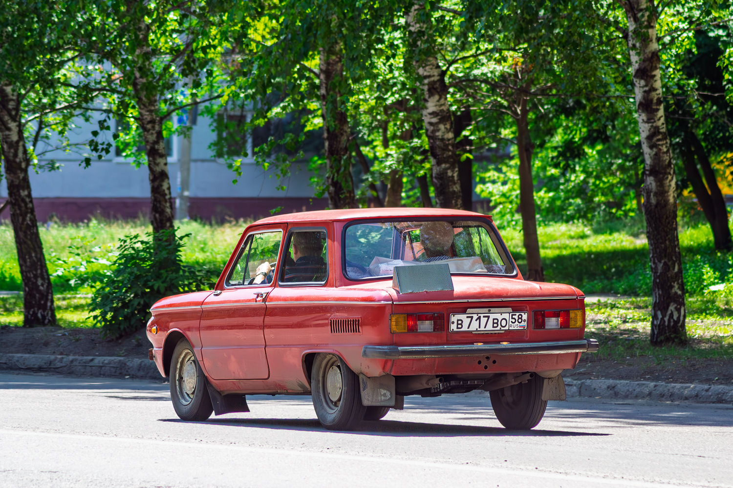 Пензенская область, № В 717 ВО 58 — ЗАЗ-968М Запорожец '79-94