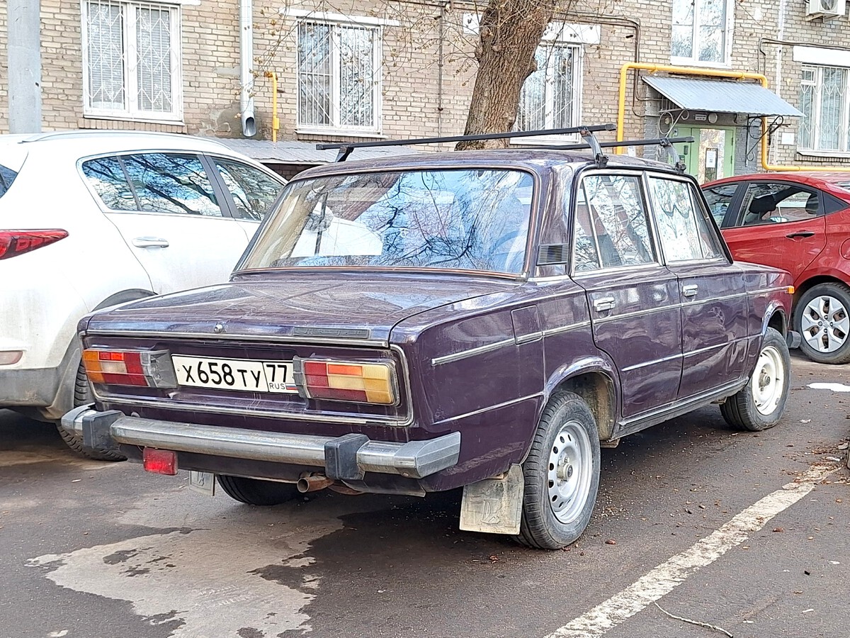 Москва, № Х 658 ТУ 77 — ВАЗ-2106 Жигули '75-06