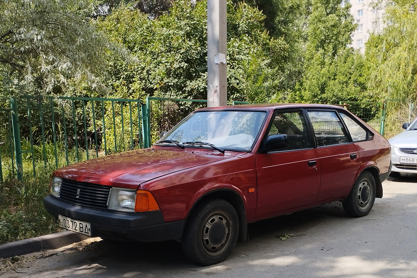 Волгоградская область, № Н 0372 ВД — Москвич-21412 '86-94
