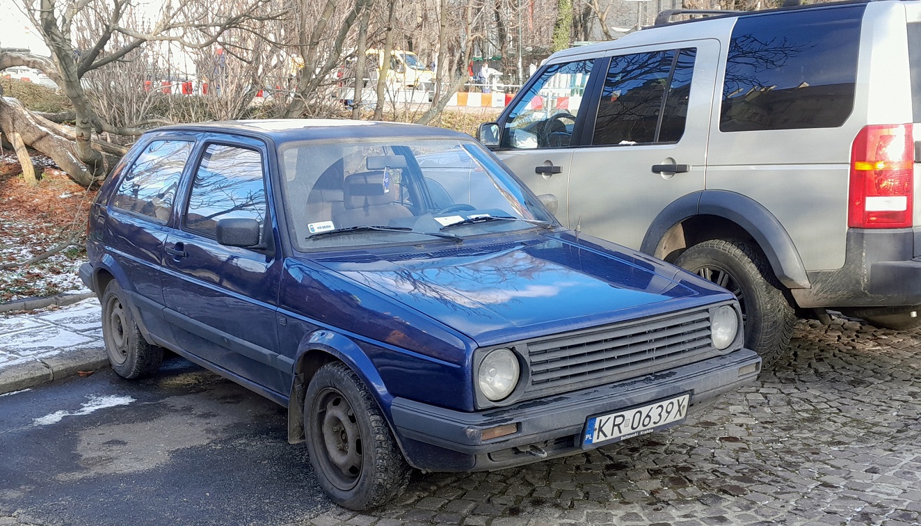 Польша, № KR 0639X — Volkswagen Golf (Typ 19) '83-92