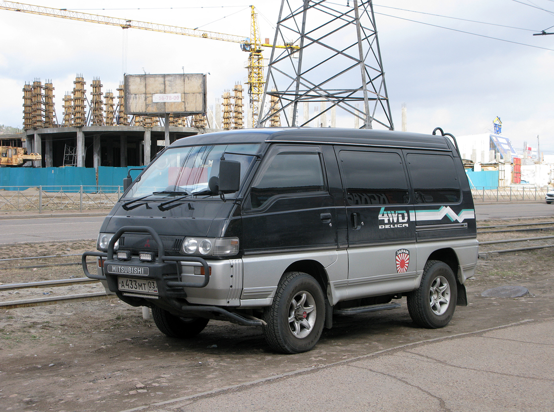 Бурятия, № А 433 МТ 03 — Mitsubishi Delica (3G) '86-99