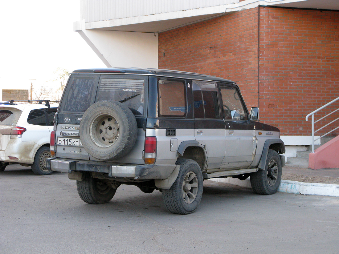 Бурятия, № О 115 КТ 14 — Toyota Land Cruiser Prado (J70) '90-96