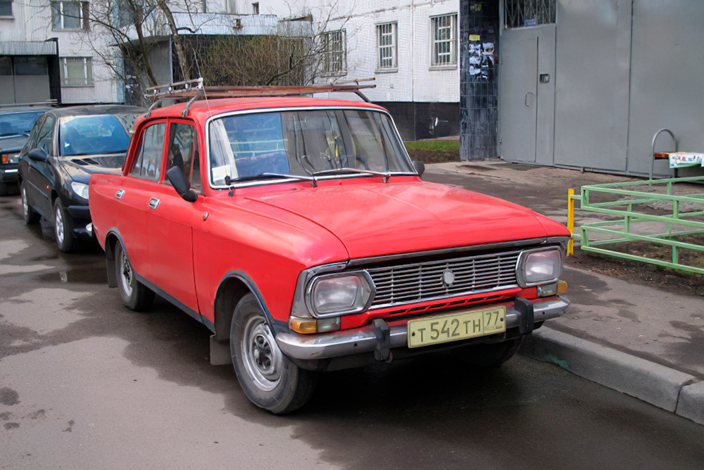 Москва, № Т 542 ТН 77 — Москвич-408ИЭ '69-75