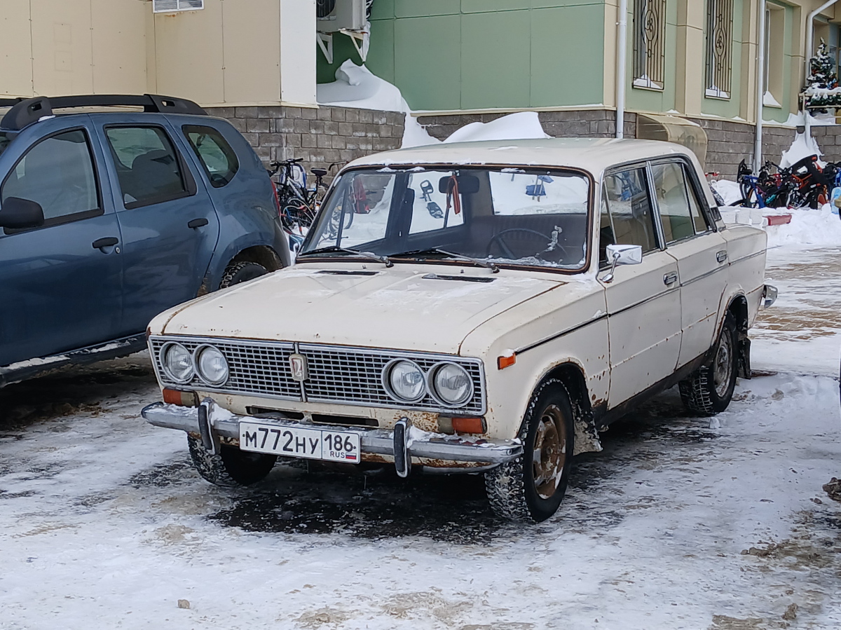 Ханты-Мансийский автоном.округ, № М 772 НУ 186 — ВАЗ-2103 Жигули '72-84