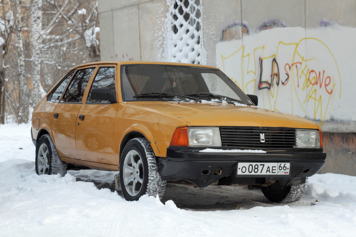 Свердловская область, № О 087 АЕ 66 — Москвич-2141 '86-98