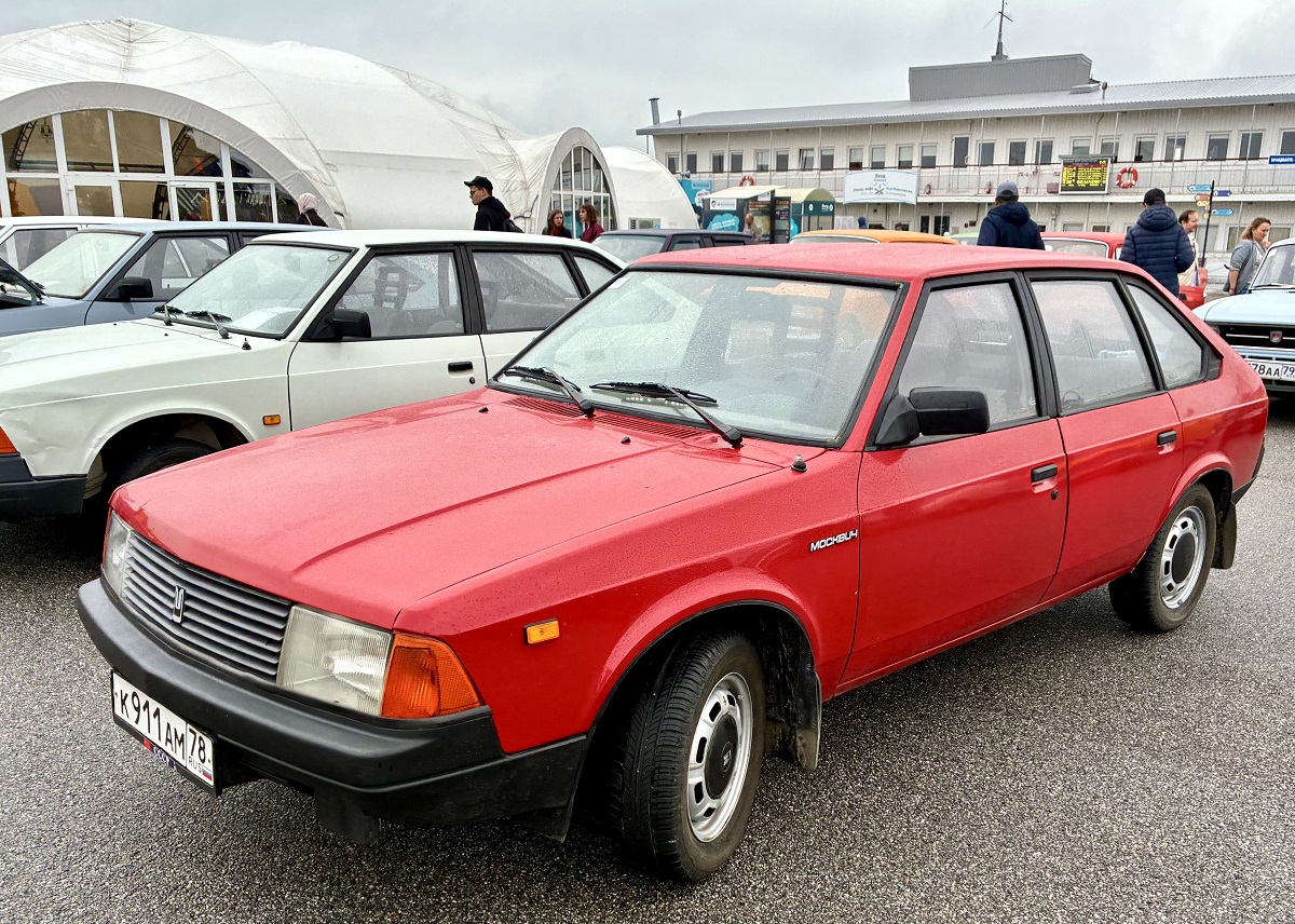 Санкт-Петербург, № К 911 АМ 78 — Москвич-2141 '86-98; Санкт-Петербург — Ежегодный праздник "День Москвича"