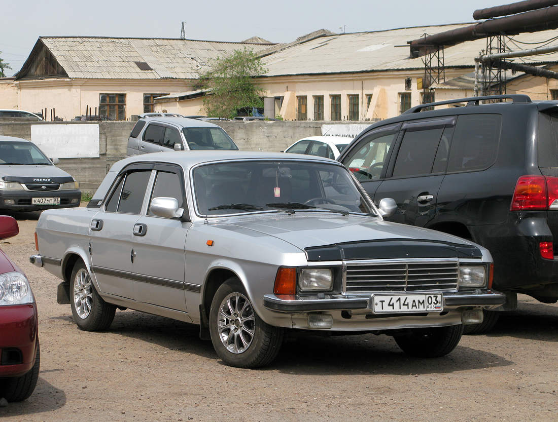 Бурятия, № Т 414 АМ 03 — ГАЗ-3102 Волга '81-08
