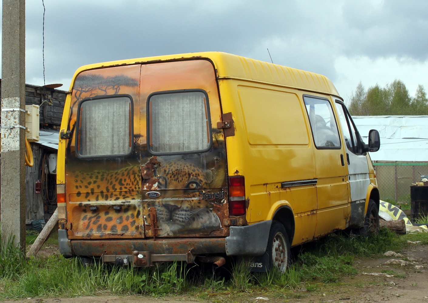 Псковская область, № М 448 КТ 60 — Ford Transit (3G, facelift) '94-00