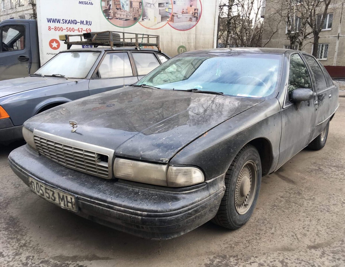 Москва, № П 0553 МН — Chevrolet Caprice (4G) '90-96