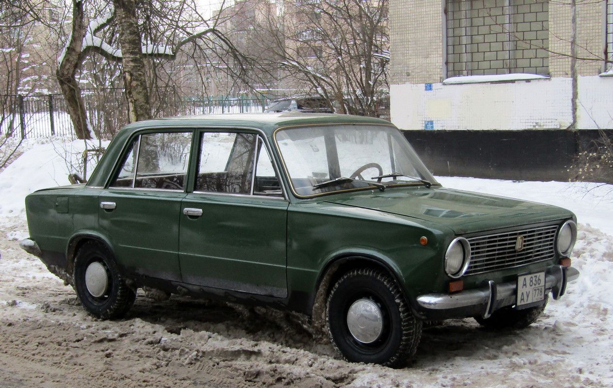 Санкт-Петербург, № А 836 АУ 778 — ВАЗ-2101 Жигули '70-83