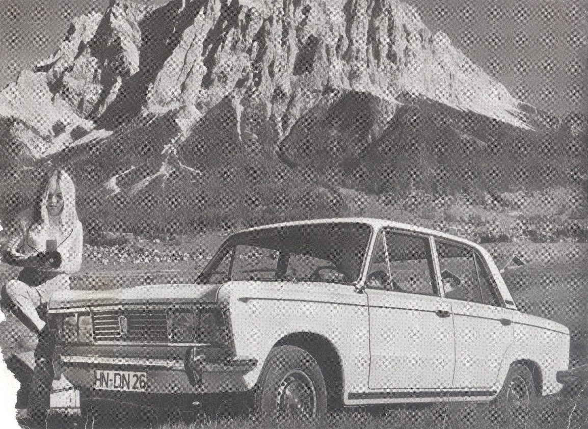 Германия, № HN-DN 26 — FIAT 125/125S '67-72; Германия — Федеративная республика Германия (1949-1990)