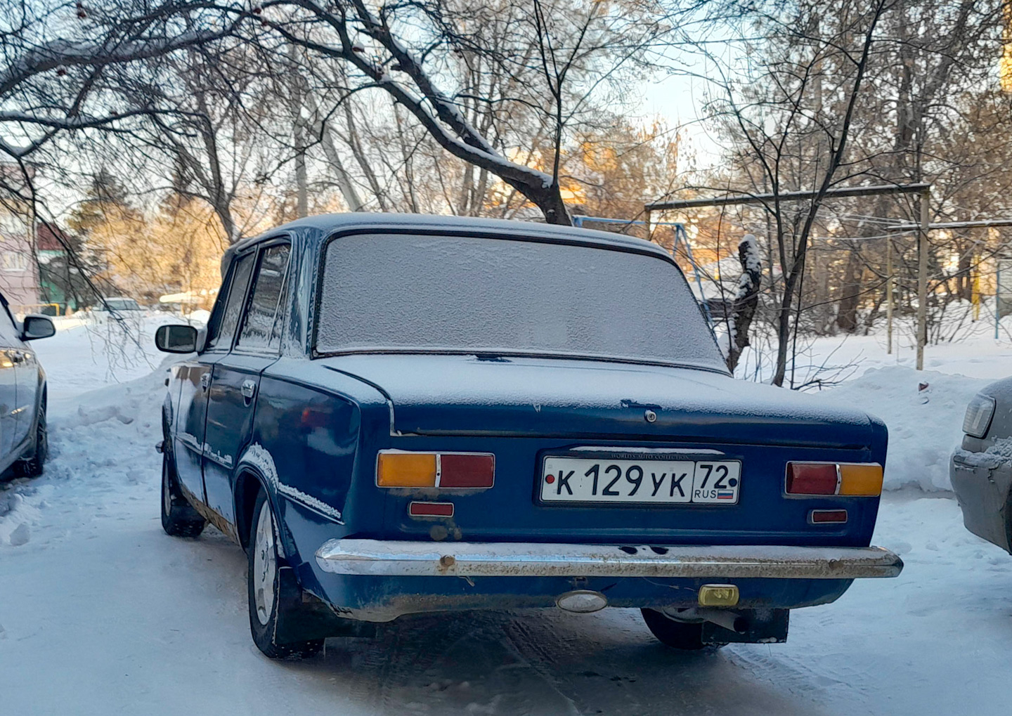 Тюменская область, № К 129 УК 72 — ВАЗ-2101 Жигули '70-83