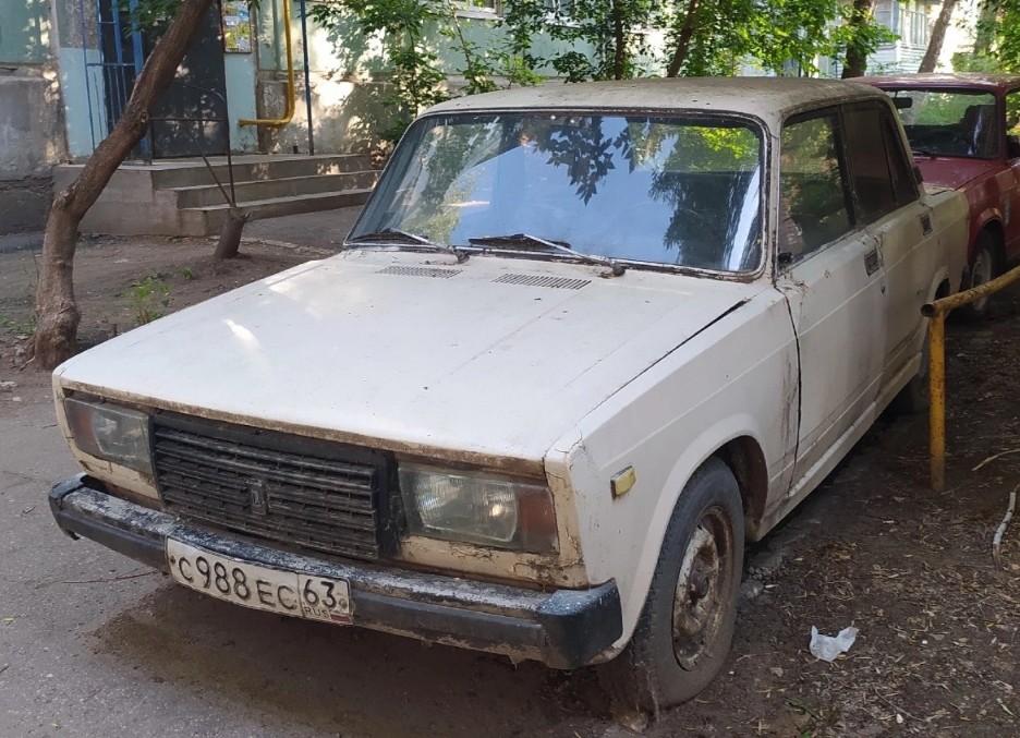 Самарская область, № С 988 ЕС 63 — ВАЗ-2105 Жигули '80-91