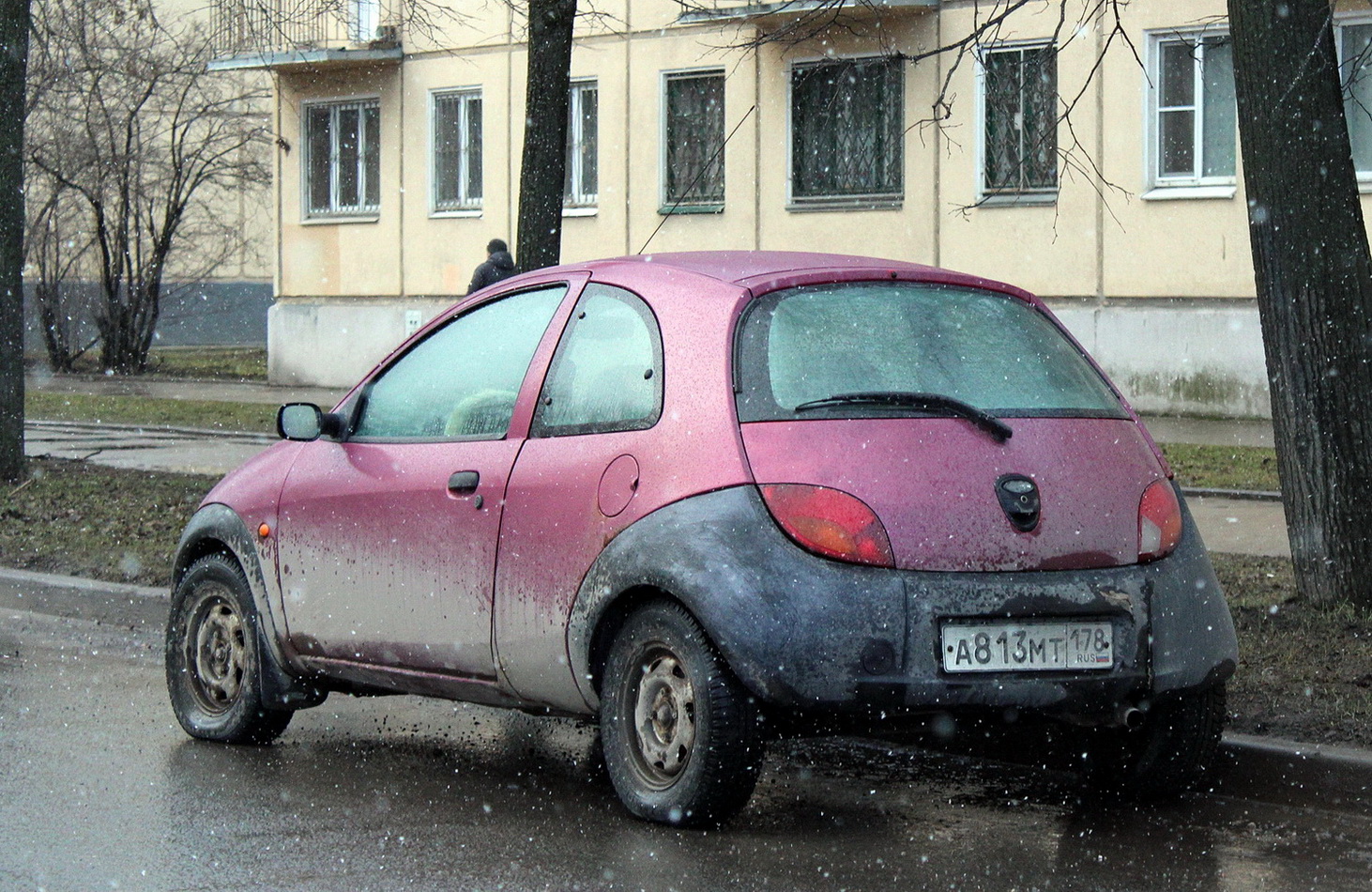 Псковская область, № А 813 МТ 178 — Ford Ka (1G) '96-08
