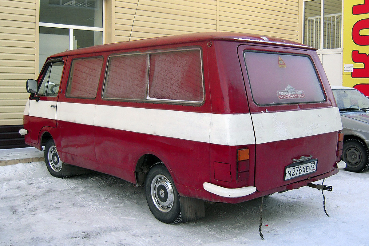 Тюменская область, № М 276 ХЕ 72 — РАФ-2203-01 Латвия '86-94