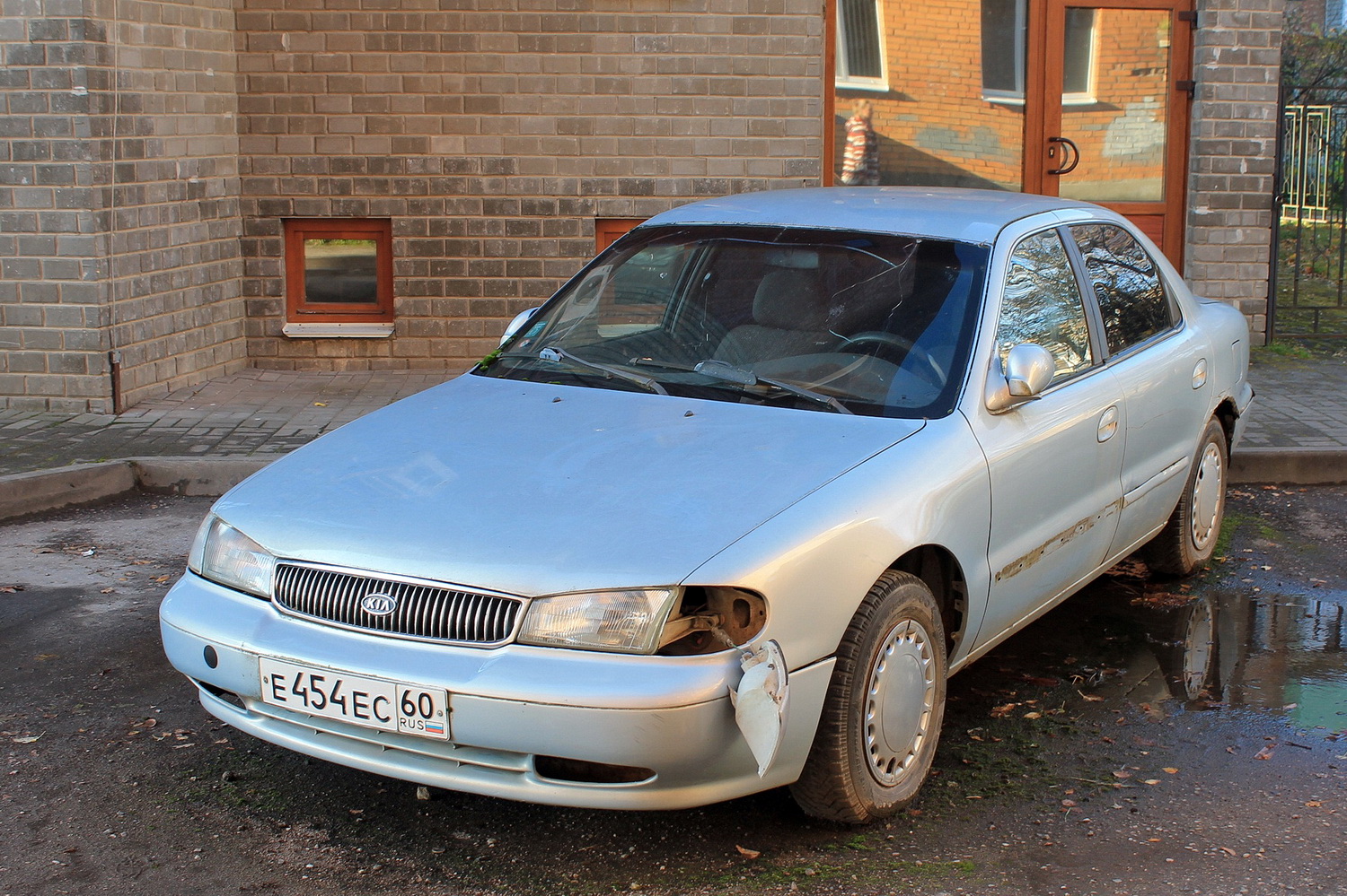 Псковская область, № Е 454 ЕС 60 — Kia Clarus (K9A) '96-01