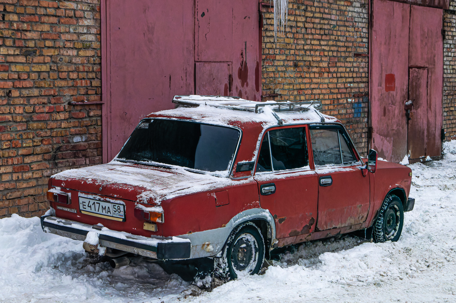 Пензенская область, № Е 417 МА 58 — ВАЗ-21013 Жигули '77-88