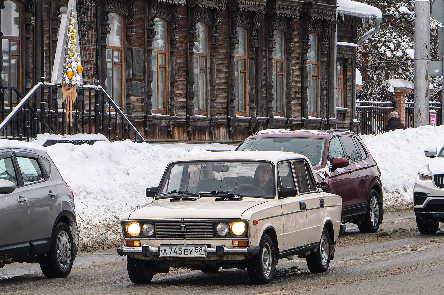 Пензенская область, № А 745 ЕУ 58 — ВАЗ-2106 Жигули '75-06