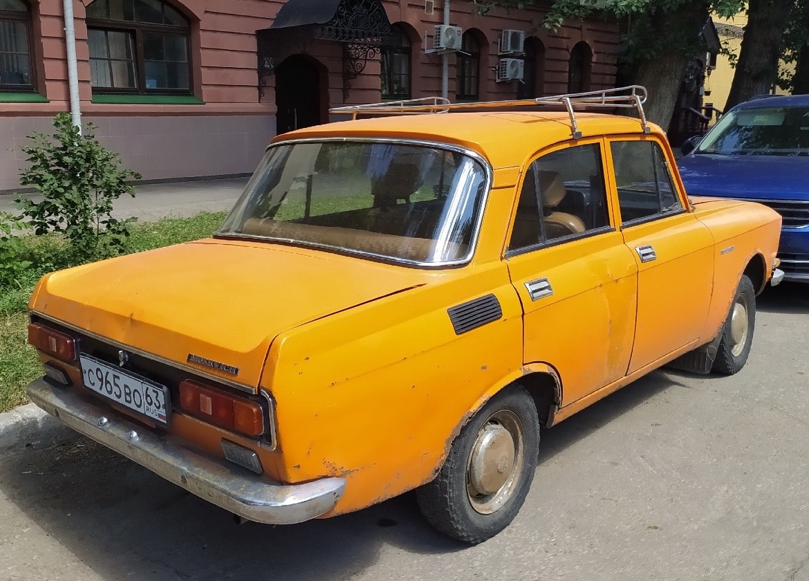 Самарская область, № С 965 ВО 63 — Москвич-2140 '76-88
