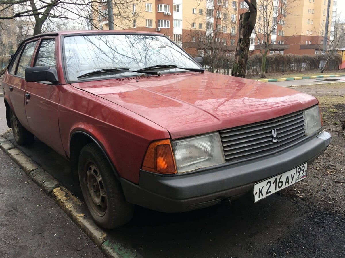 Москва, № К 216 АУ 99 — Москвич-2141 '86-98