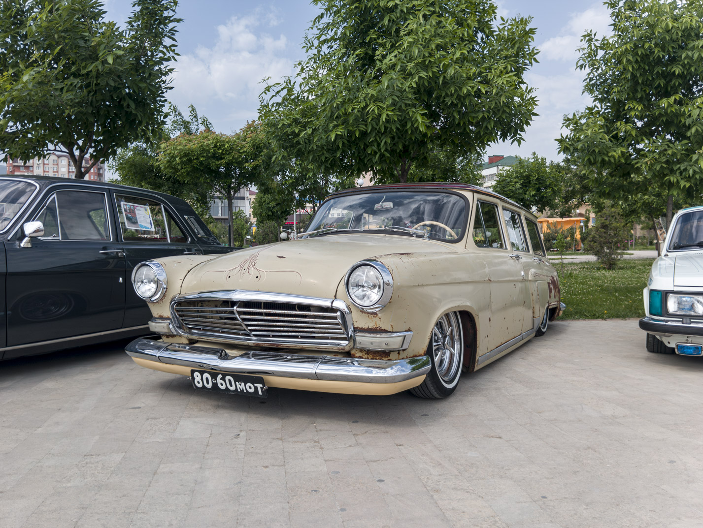 Москва, № 80-60 МОТ — ГАЗ-22В Волга '65-70; Дагестан — Мотор-шоу "Самовар" (Дербент 2023 г.)