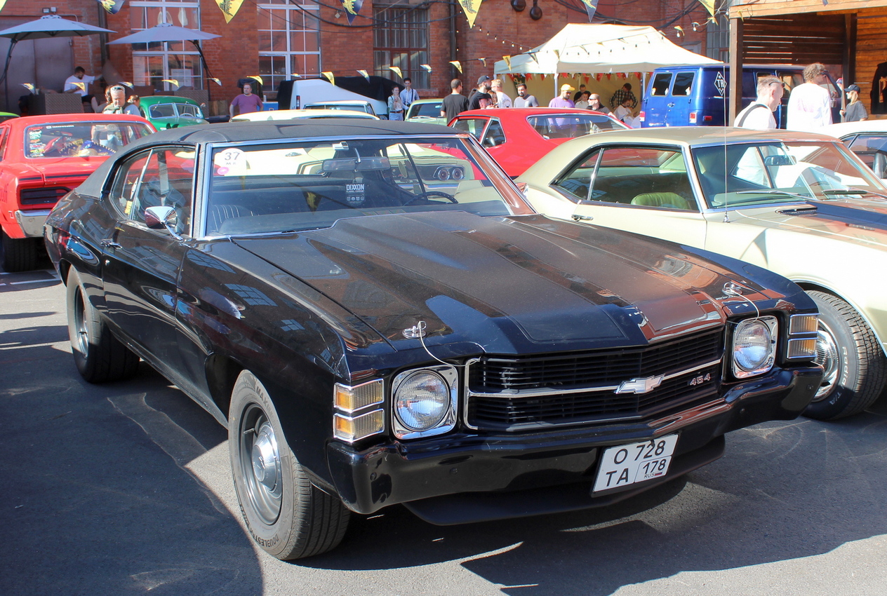 Санкт-Петербург, № О 728 ТА 178 — Chevrolet Chevelle SS (2G) '68-72; Санкт-Петербург — Ежегодная выставка классических и кастомных автомобилей и мотоциклов "Original Meet"