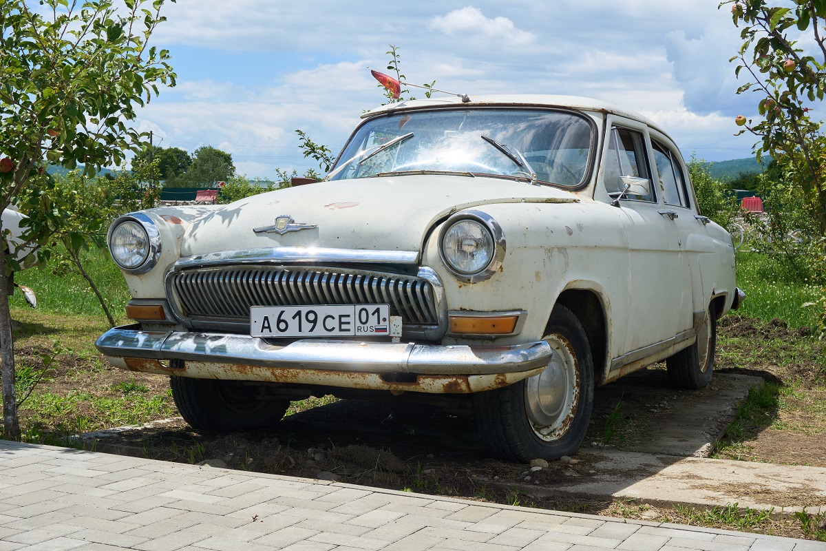 Адыгея, № А 619 СЕ 01 — ГАЗ-21Р Волга '65-70