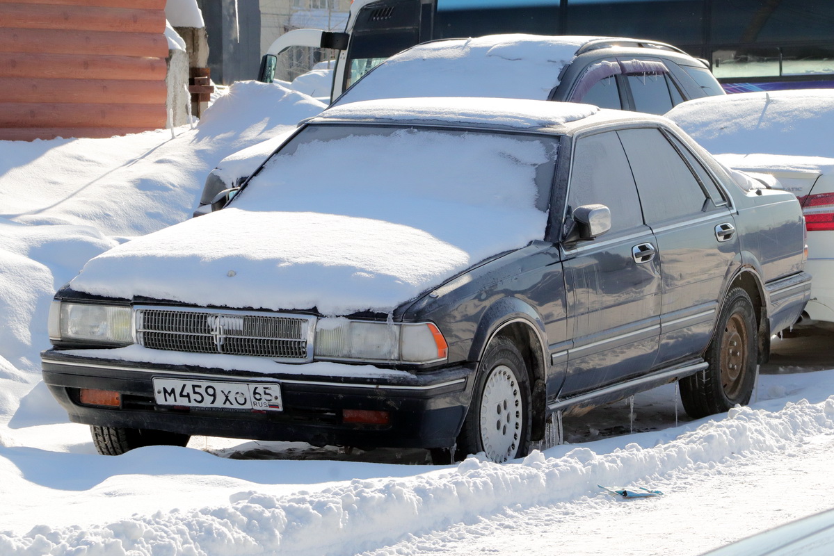 Сахалинская область, № М 459 ХО 65 — Nissan Cedric (Y31) '87-91