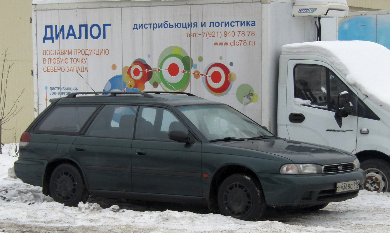 Санкт-Петербург, № У 436 ВС 198 — Subaru Legacy (2G) '93-99
