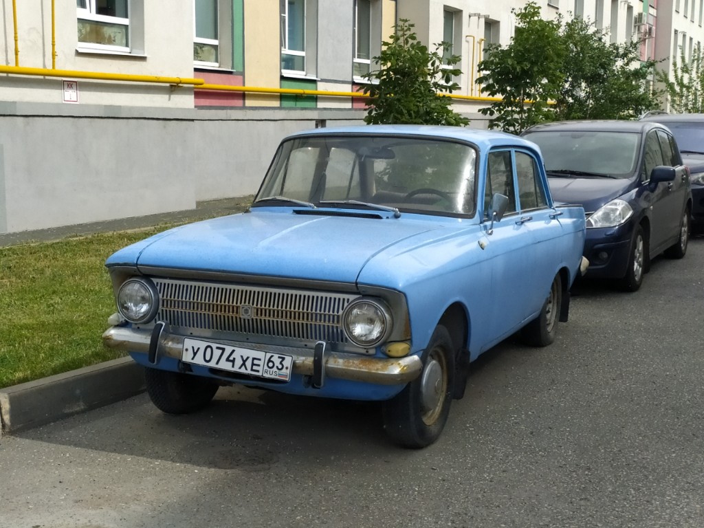 Самарская область, № У 074 ХЕ 63 — Москвич-412ИЭ (Иж) '70-82