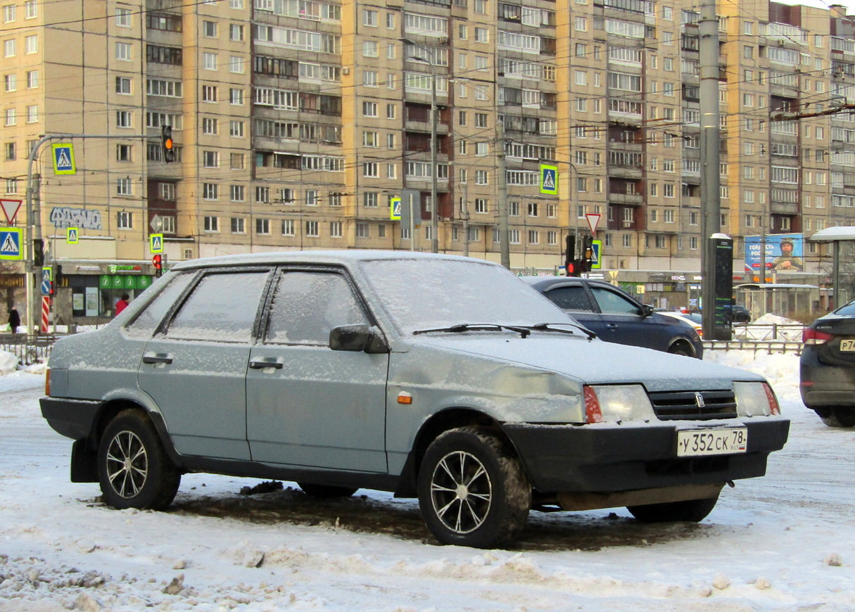 Санкт-Петербург, № У 352 СК 78 — ВАЗ-21099 '90-04