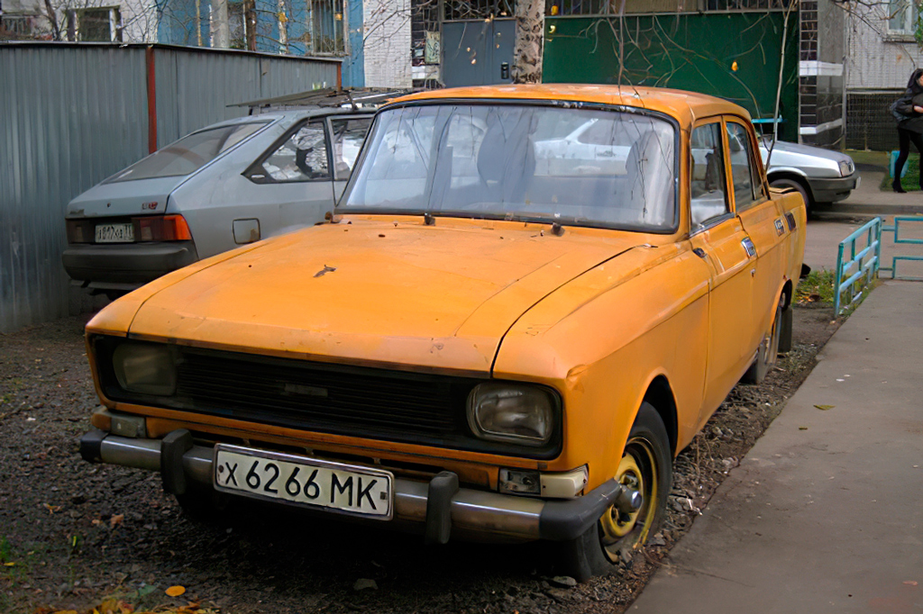 Москва, № Х 6266 МК — Москвич-2140Д '76-88