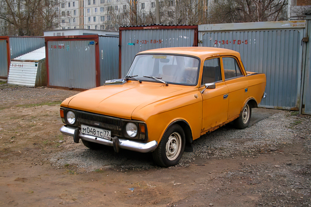 Москва, № М 048 ТС 77 — Москвич-412ИЭ-028 (Иж) '82-01