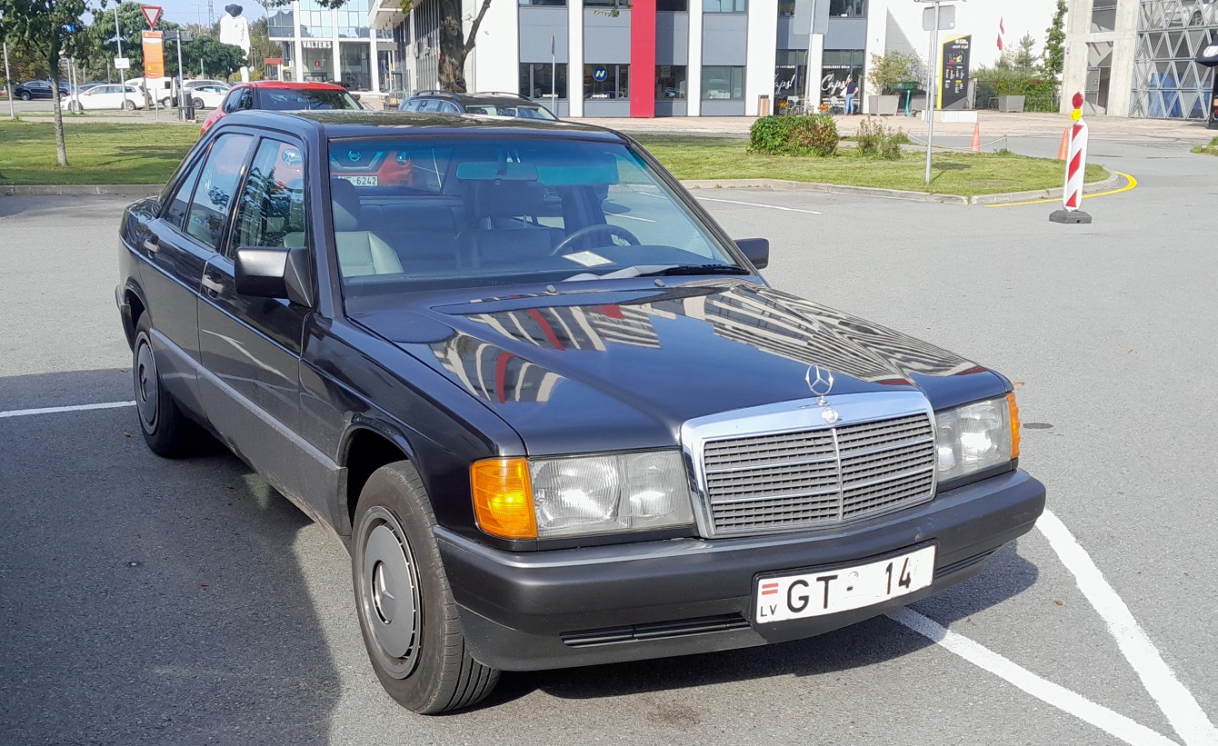 Латвия, № GT-14 — Mercedes-Benz 190 (W201) '82-93